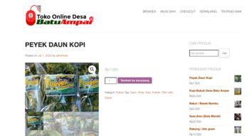 Toko online Desa Batu Ampar menjadi satu-satunya marketplace lokal yang ada di Bengkulu. Berbagai produk dari masyarakat hadir di sini untuk mendongkrak ekonomi warganya. 