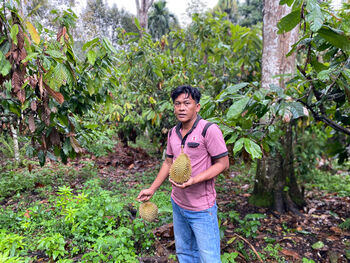 Produktivitas durian Indonesia sangat baik dan di akhir tahun lalu mencapai 2,5 juta ton. 