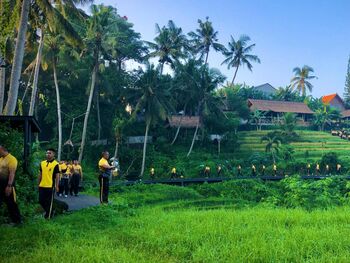 Desa Sidan menjadi tujuan pariwisata untuk menikmati keindahan lanskap alam dan sajian produk desa di Gianyar, Bali. 